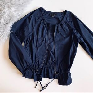 Halogen Adjustable Bottom Ruffle Jacket